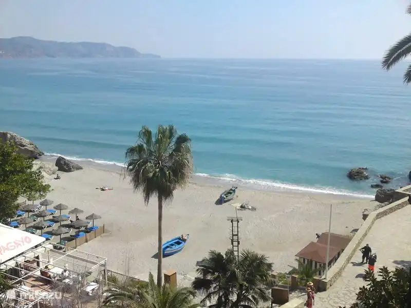Stadtstrand in Nerja