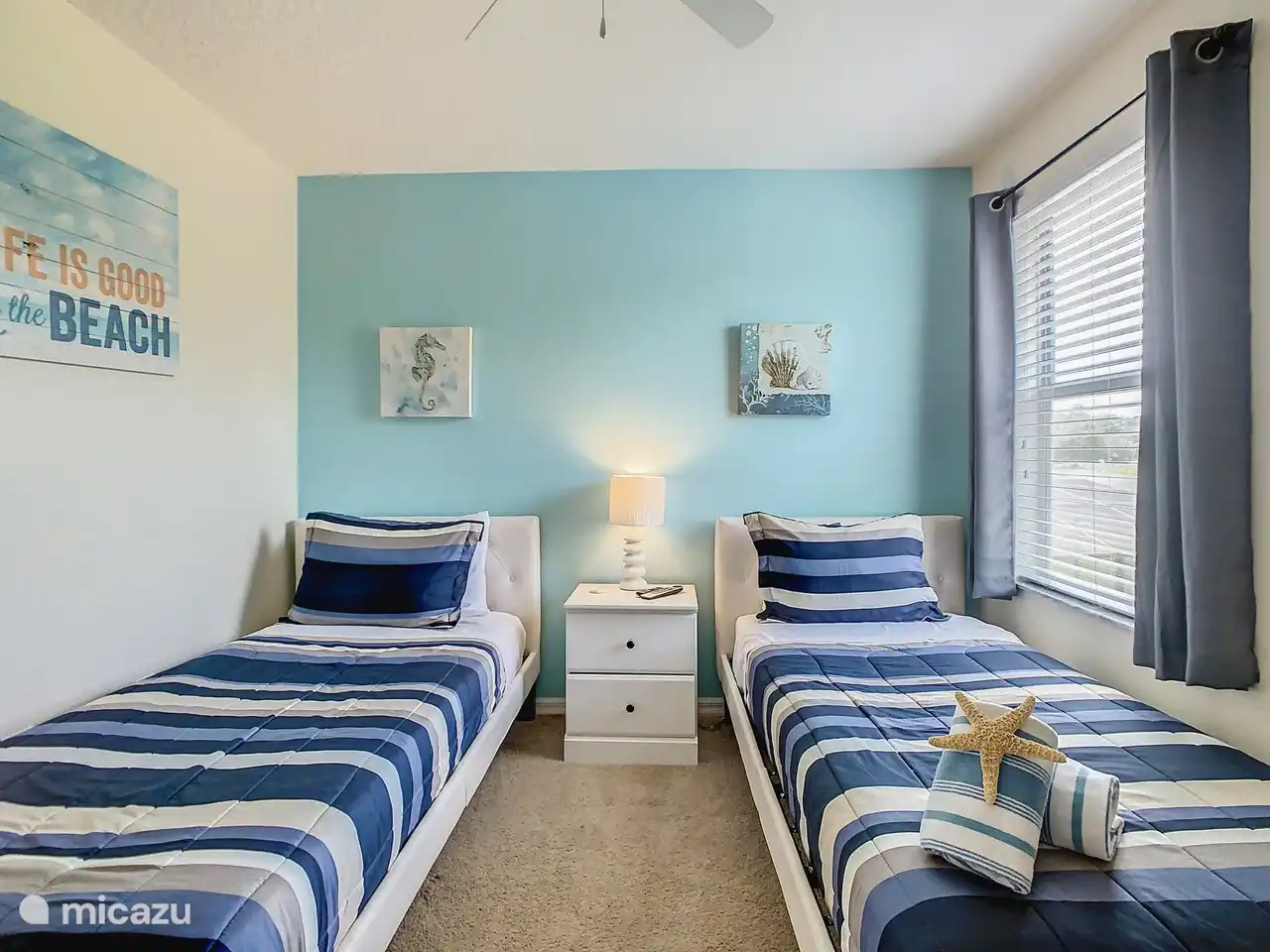 2ème chambre à deux lits 1er étage