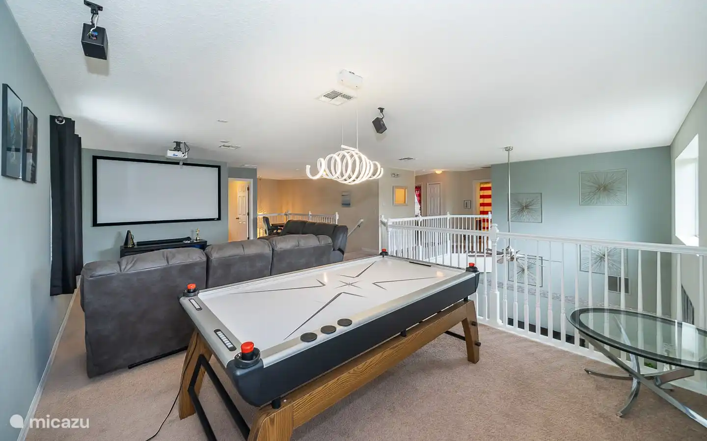 table de hockey sur air 1er étage