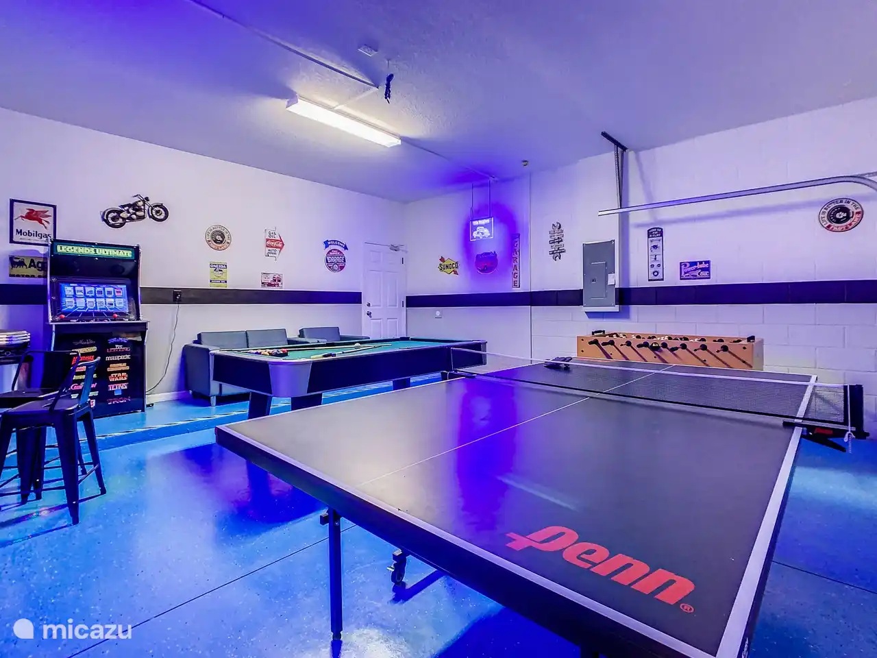 grand garage à jeux