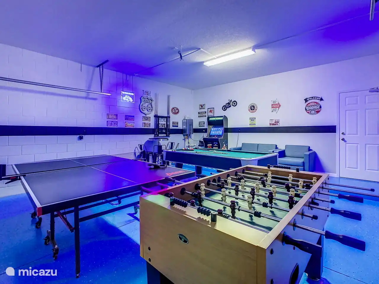 grand garage à jeux