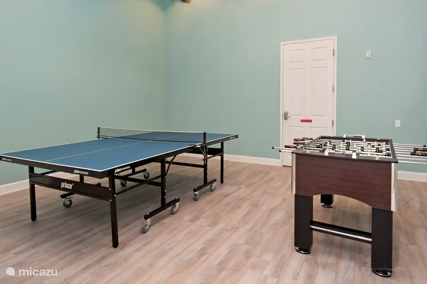 Les équipements de jeux du club house