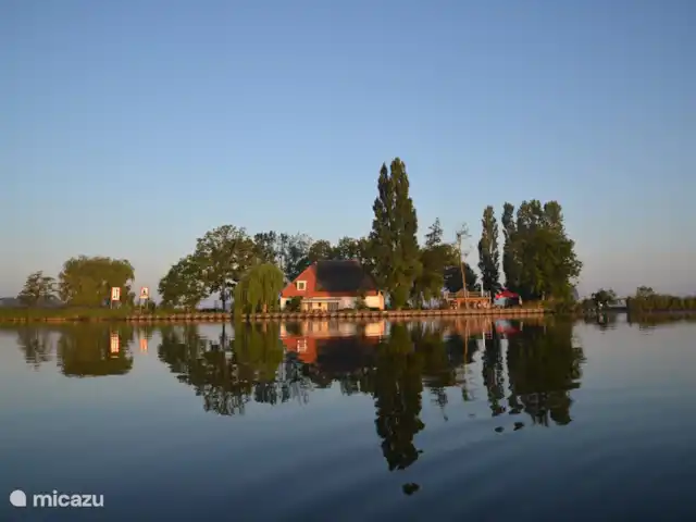 Vue dégagée | Pays-Bas, Frise, Warten - maison de vacances Vue dégagée depuis l'eau