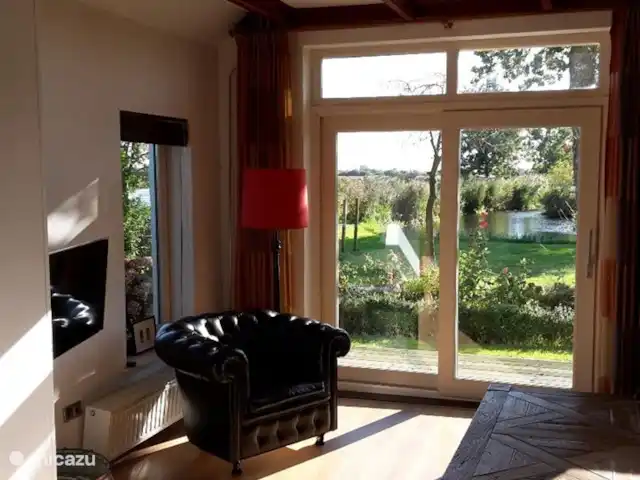 Vue dégagée | Pays-Bas, Frise, Warten - maison de vacances Fauteuil relax dans le salon