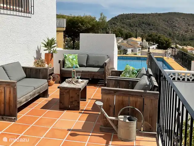 Casa 68 Montanas y el mar | Espagne, Costa Blanca, Adsubia - villa Détendez-vous sur la terrasse.