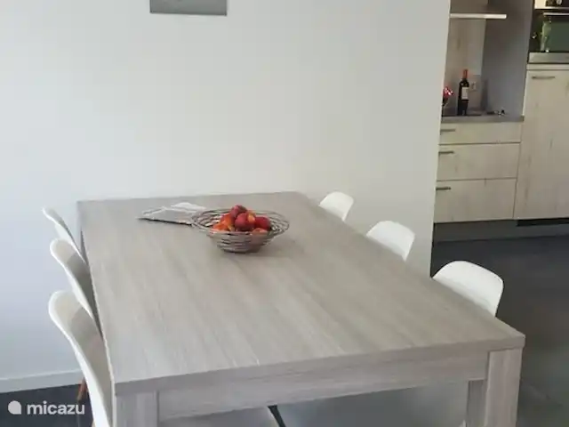Scholekster huren in Nederland, Overijssel, Ommen - vakantiehuis Eettafel met zes stoelen