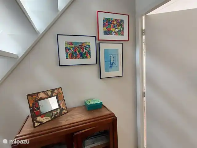 casa vacacional en Países Bajos, Güeldres, Halle – casa de vacaciones en el verde mira en el pasillo