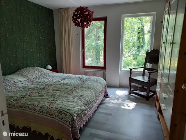 casa vacacional en Países Bajos, Güeldres, Halle – casa de vacaciones en el verde dormitorio verde