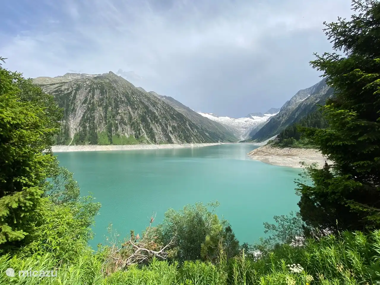 Stausee Schleigeis, ángulo diferente, ¡realmente disfrútalo!