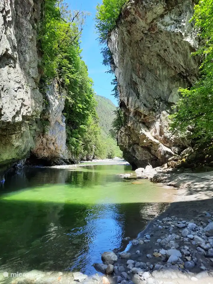 Laguna Azul cerca de Mayrhoven