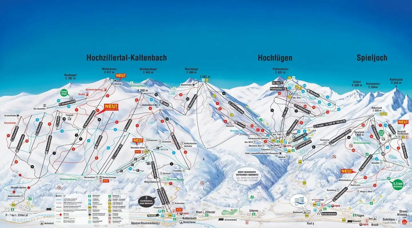 Estación de esquí Hochzillertal 
