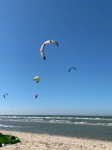 École de kitesurf au barrage de Veerse