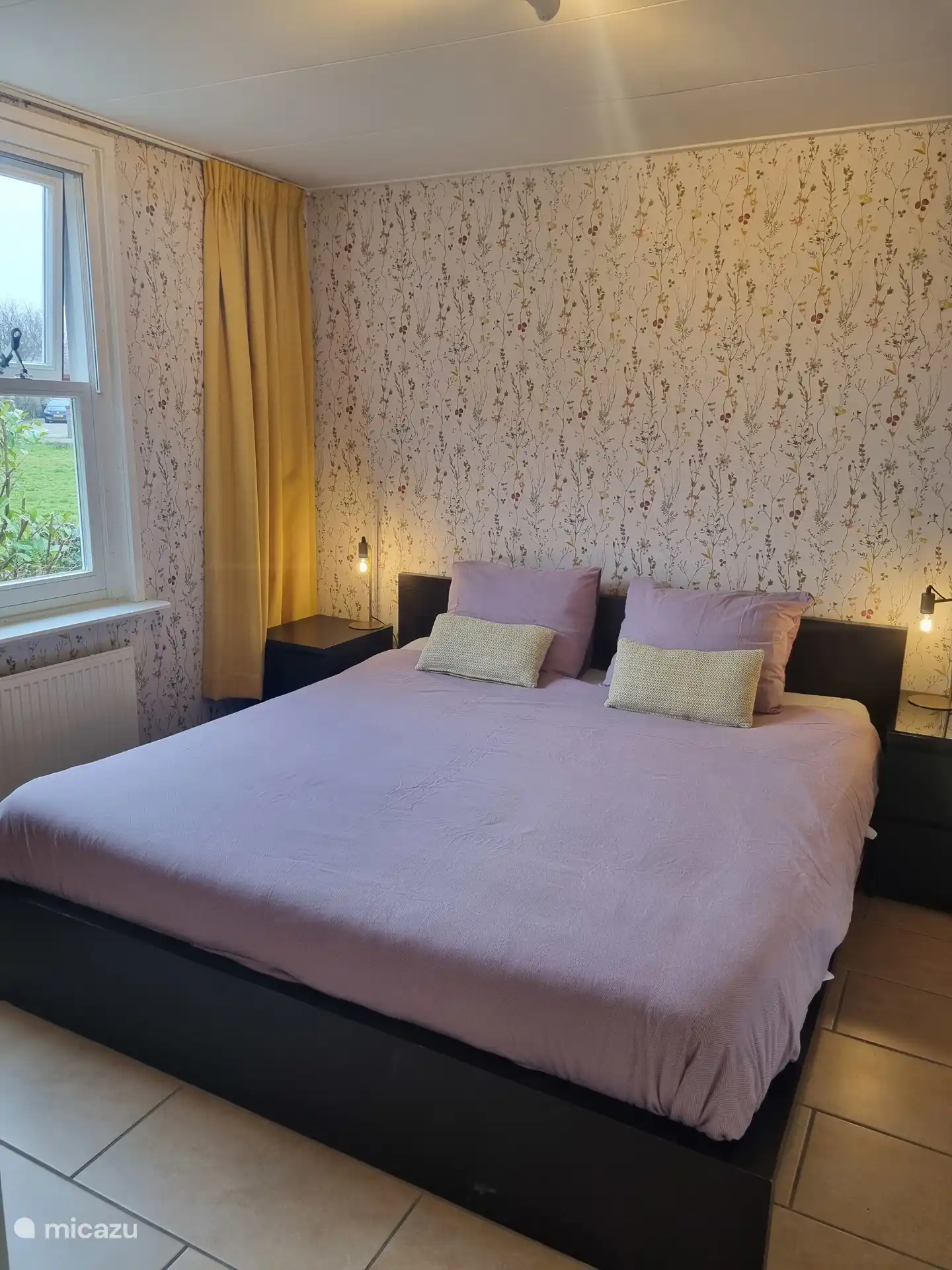 Schlafzimmer im Erdgeschoss. 