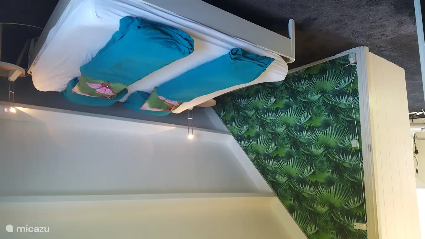 Das Schlafzimmer im Obergeschoss