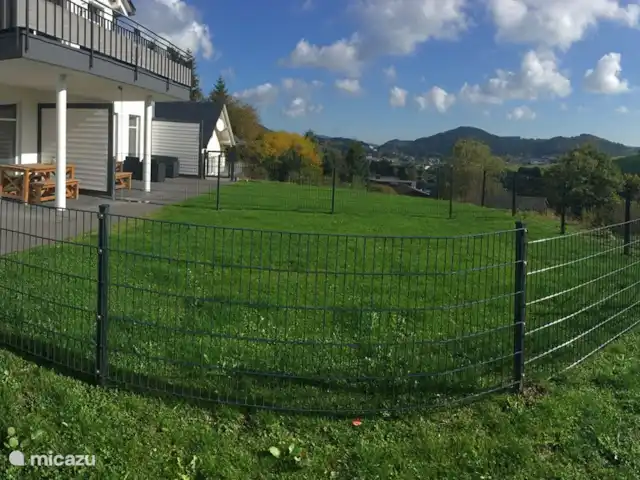 Location de Vacances Allemagne, Sauerland, Willingen, appartement - Appartement Kohlerhagen Le jardin est clôturé