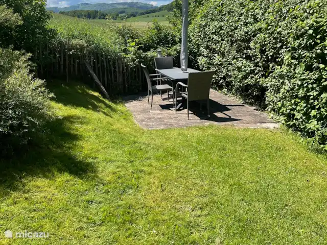 Location de Vacances Allemagne, Sauerland, Diemelsee, bungalow - Bungalow Norvégien Terrasse dans la cour arrière