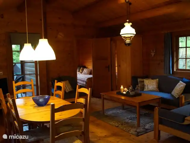 Location de Vacances Allemagne, Sauerland, Diemelsee, bungalow - Bungalow Norvégien Salon et salle à manger