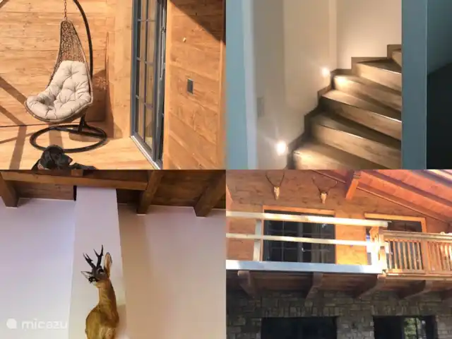 Location de Vacances Autriche, Salzburgerland, Krimml, cabane en bois / lodge - Wasserfall Lodge / Style alpin Profitez de l'intérieur de style alpin.
Profitez des montagnes au soleil sur le balcon.