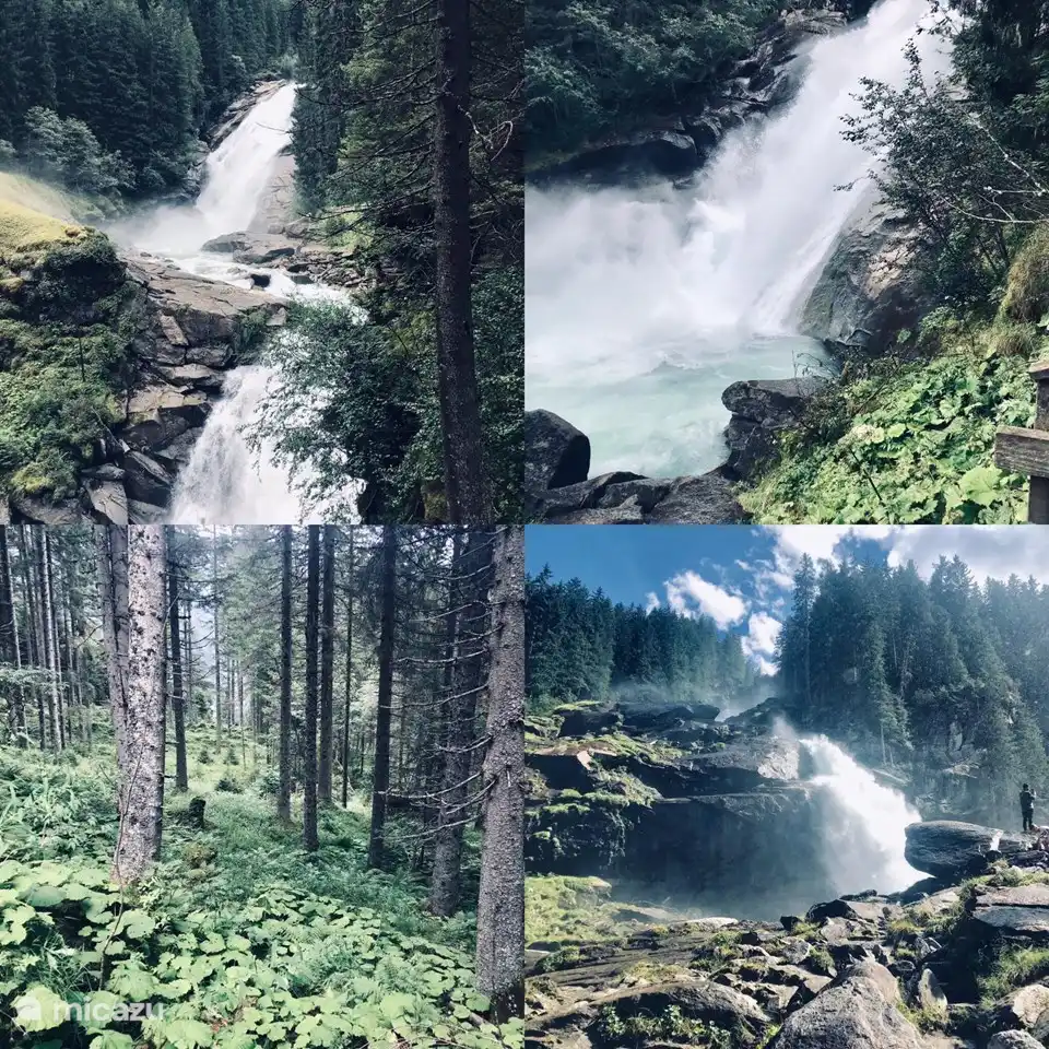 Krimml kent fantastische wandelingen van beginner tot gevorderde. Genieten van de natuur kan lopend maar zeker ook per fiets / mountainbike / paard / paraglider. Alles in de nabije omgeving. 