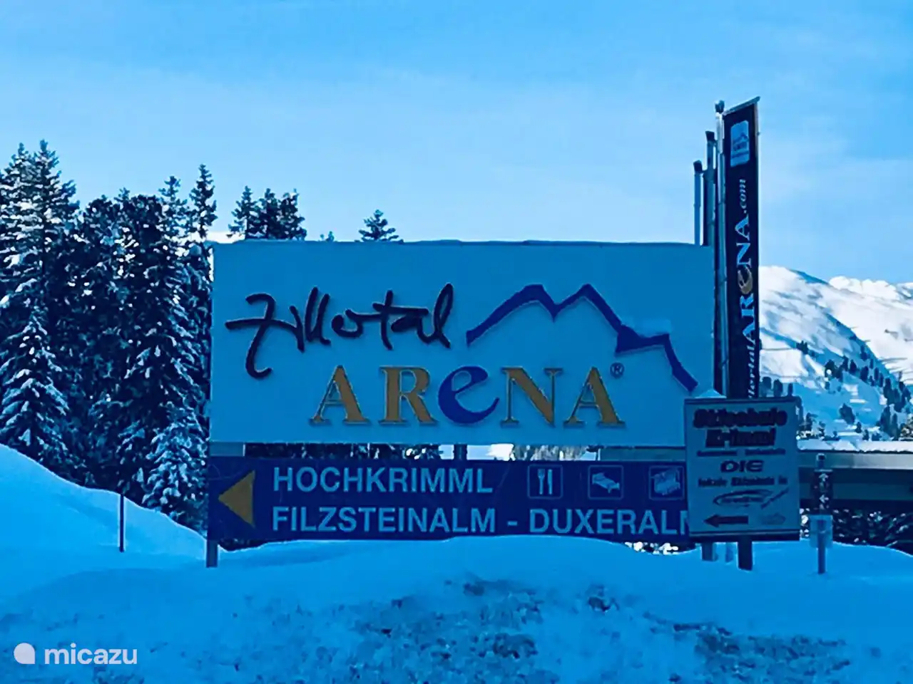 Skiën om de hoek