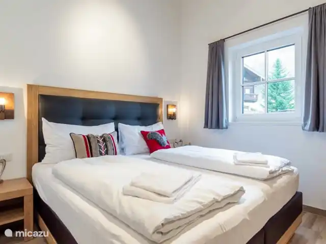 Location de Vacances Autriche, Salzburgerland, Krimml, cabane en bois / lodge - Wasserfall Lodge / Style alpin Chambre atmosphérique et spacieuse 1/1er étage