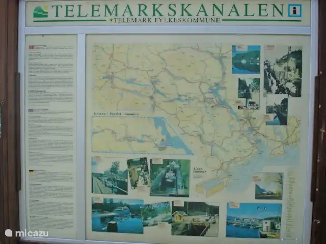 Location de Vacances Norvège, Telemark, Treungen, cabane en bois / lodge - Nisserzicht Vous pouvez faire une belle excursion en bateau sur le canal Telemark