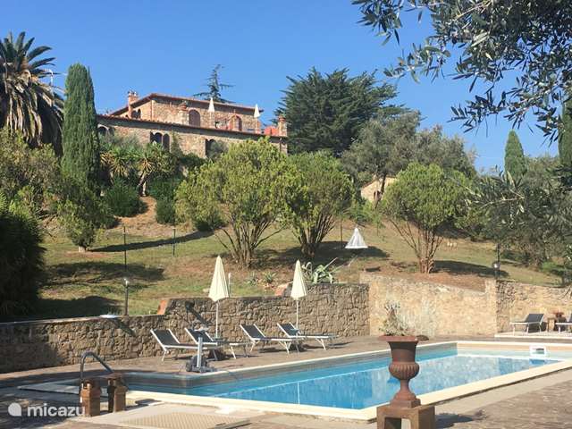 Holiday home in Italy, Tuscany, Suvereto - manor / castle Attractive apartment, ground floor