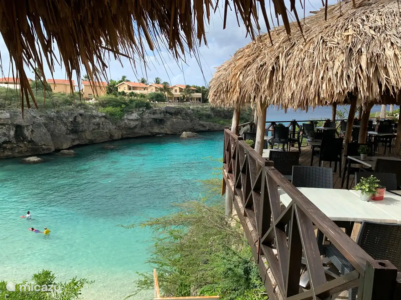 4 Minuten mit dem Auto Lagunenstrand mit Bahia Restaurant