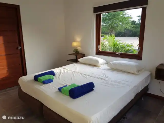 Villa dans la nature avec piscine privée | Curaçao, Banda Abou (ouest), Tera Pretu - villa Chambre 4 avec salle de bain privée.