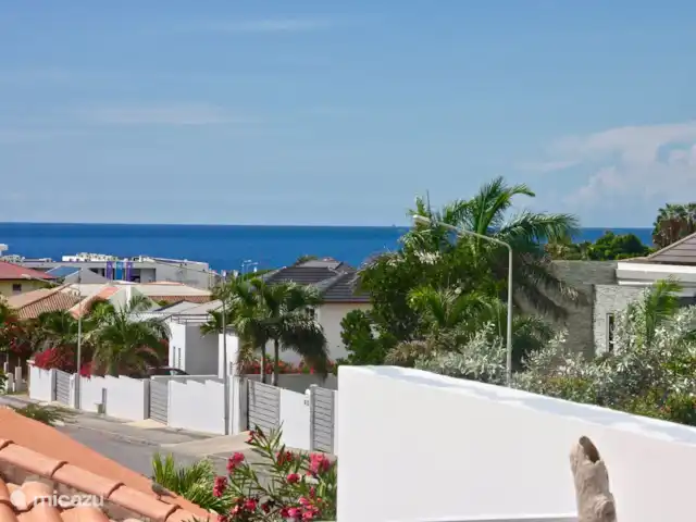 Vue sur la mer tropicale | Curaçao, Banda Ariba (est), Vista Royal - villa Vue depuis votre porche