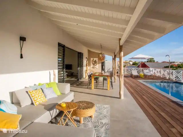 Vue sur la mer tropicale | Curaçao, Banda Ariba (est), Vista Royal - villa Délicieux déjeuner