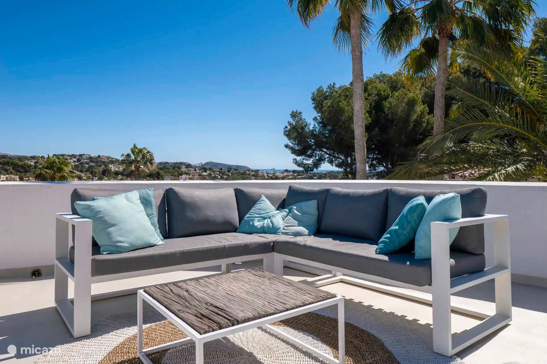 Disfrute cómodo en la azotea