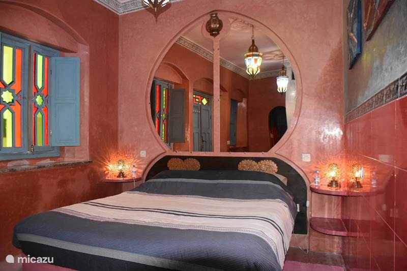 Maison de Vacances Maroc, Marrakech, Marrakech Chambres d'hôtes Chambre 1. Bab Ailen (Riad Aicha - M)