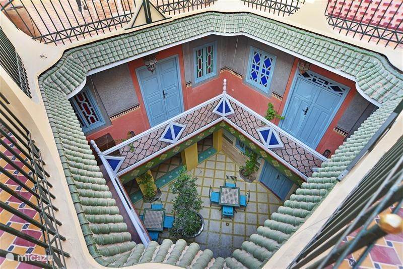 Vakantiehuis Marokko, Marrakech, Marrakech Bed & Breakfast Kamer 1. Bab Ailen (Riad Aicha - M)