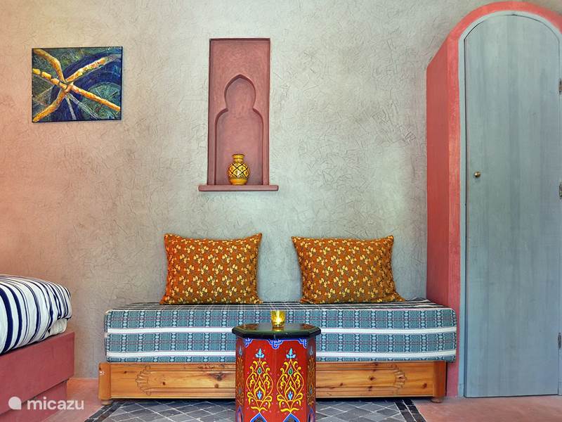 Vakantiehuis Marokko, Marrakech, Marrakech Bed & Breakfast Kamer 1. Bab Ailen (Riad Aicha - M)