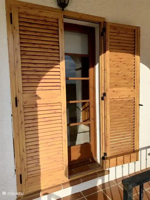 From bedroom2 (1st floor) to the balcony