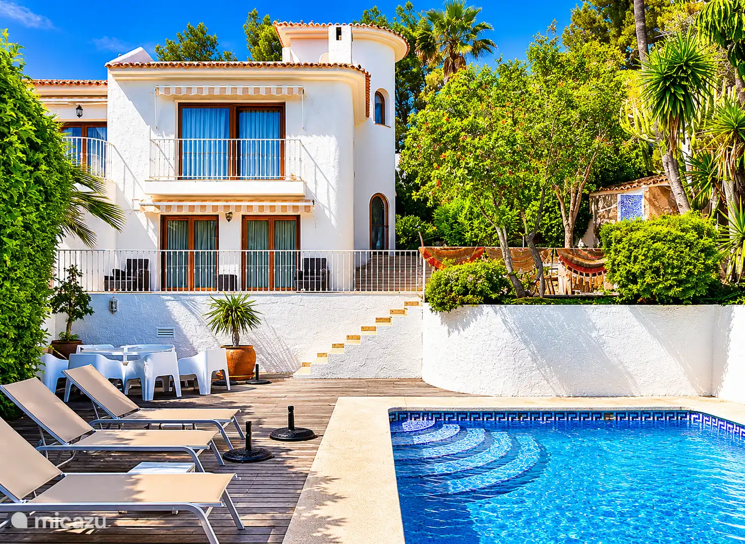 Location de Vacances Espagne, Costa Blanca, Altea, villa - Villa avec piscine et super vue mer