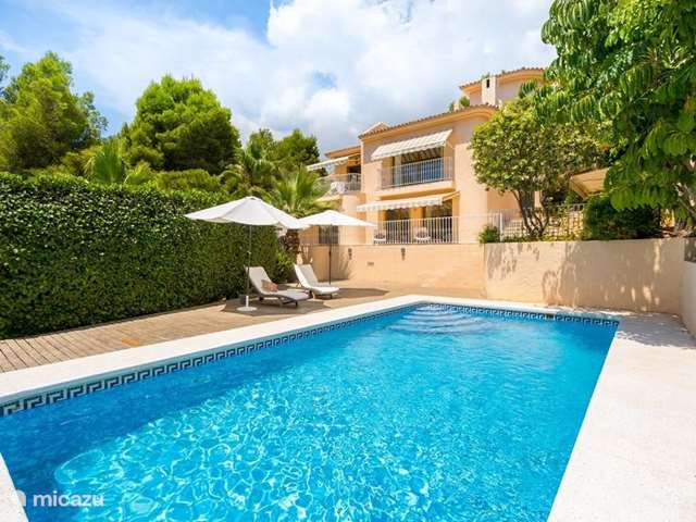 Lastminute Vakantiehuis Spanje, Costa Blanca, Altea – villa Villa met zwembad en super zeezicht