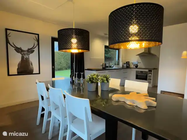 Villa Im Bongert Parque Nacional de Eifel en Alemania, Eifel, Hellenthal - casa vacacional Mesa del comedor