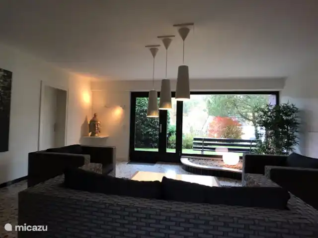 Villa Im Bongert Parque Nacional de Eifel en Alemania, Eifel, Hellenthal - casa vacacional Zona de relax/sala de estar planta baja con vistas