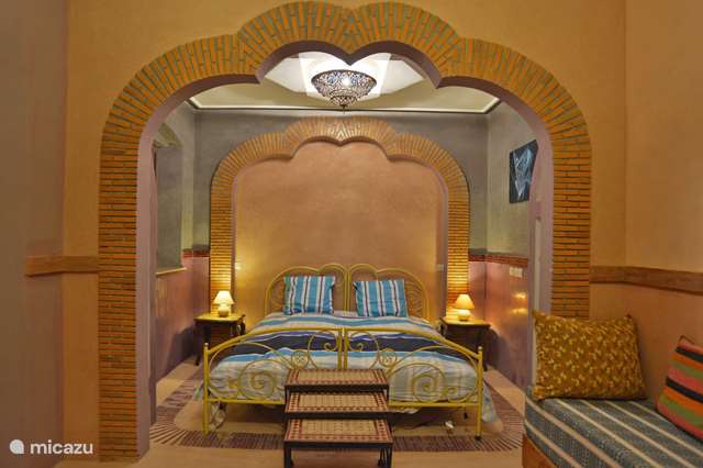 Vakantiehuis Marokko – bed & breakfast Kamer 4. Gueliz (Riad Aicha M)