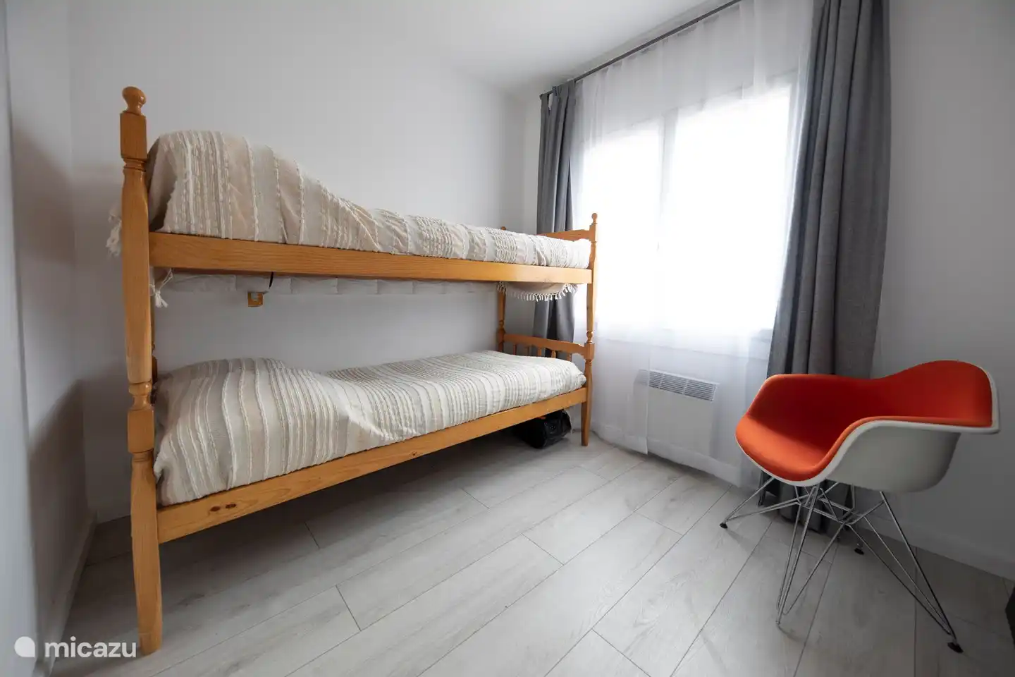 Schlafzimmer 2 mit Etagenbett.