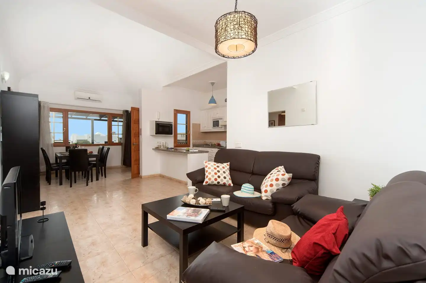 The living room, relax and watch an exciting movie on netflix