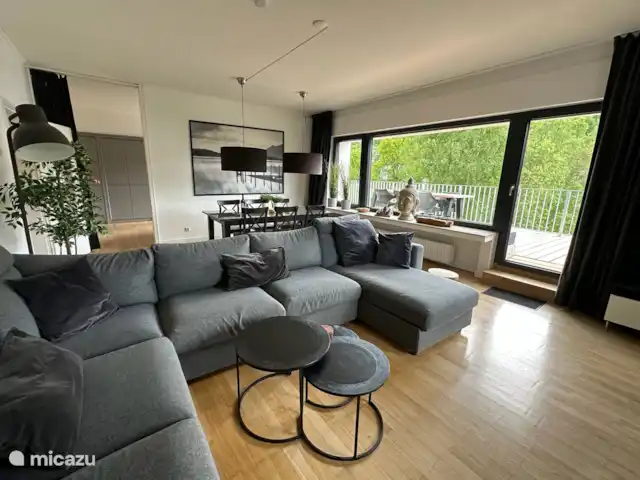 Ático Holgenbach Nat. Parque Eifel en Alemania, Eifel, Schleiden - apartamento Salón