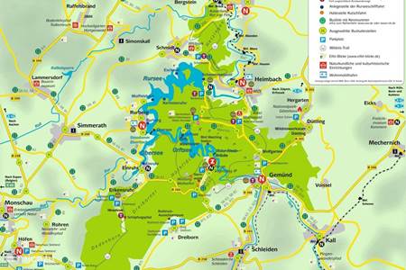 Informationen zum Nationalpark Schleiden und Eifel