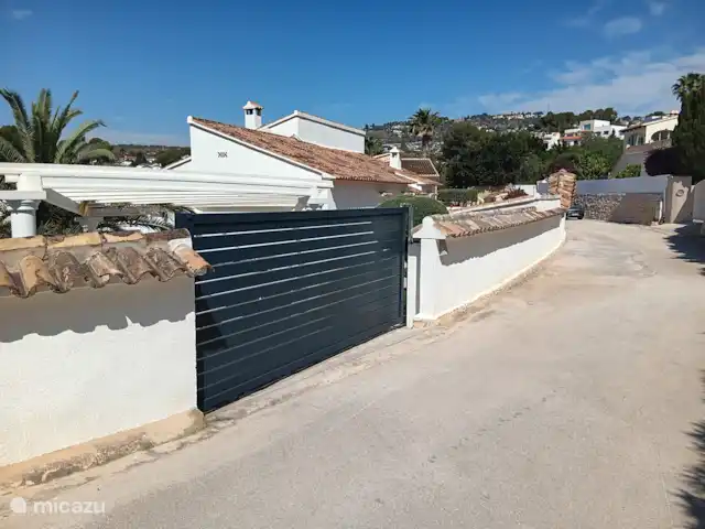 Villa del Sol huren in Spanje, Costa Blanca, Benissa - villa Inkom parking auto