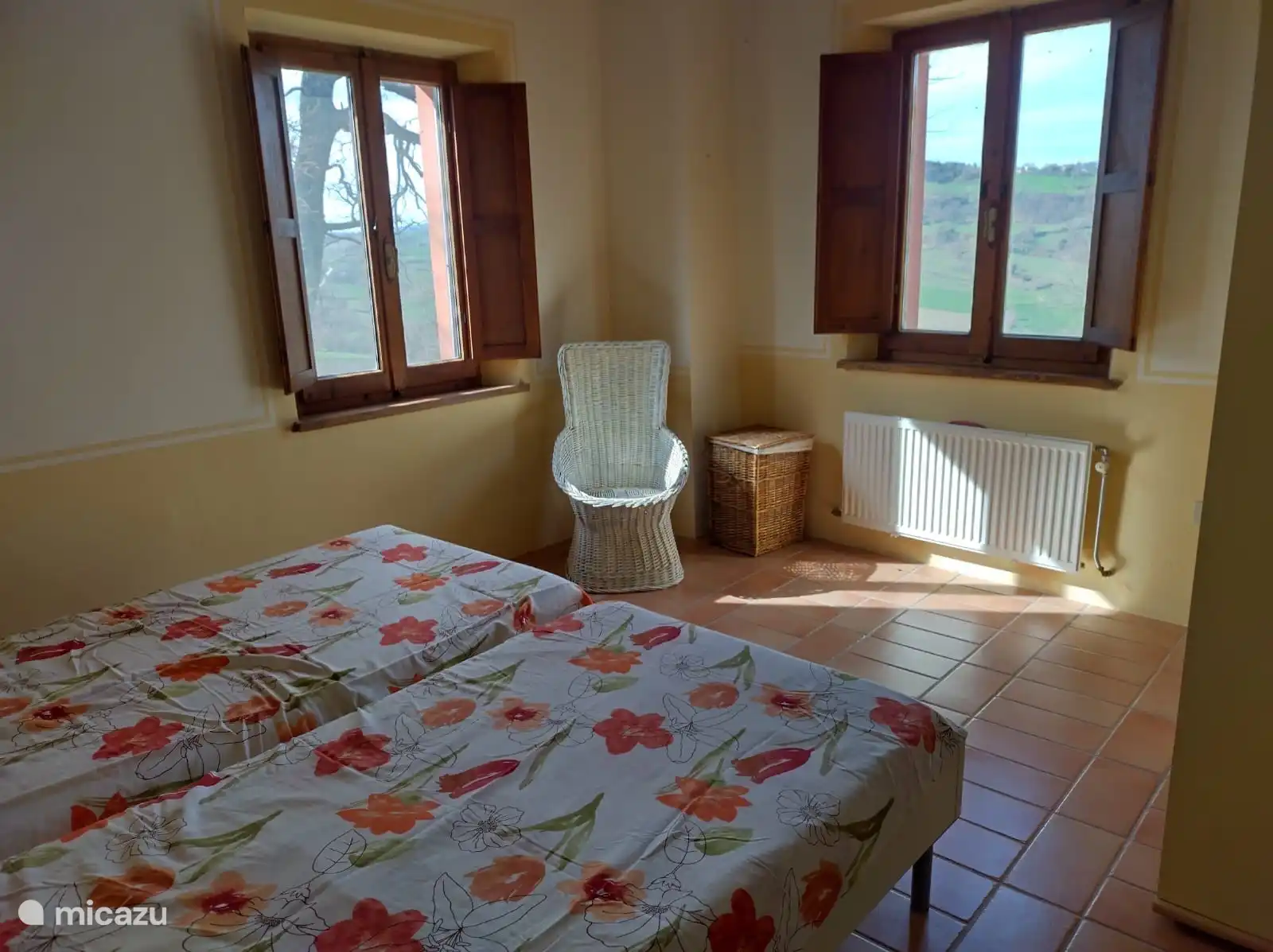 De tweede slaapkamer