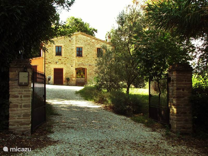 Holiday home in Italy, Marche, San Lorenzo in Campo Holiday house Casa Panorama