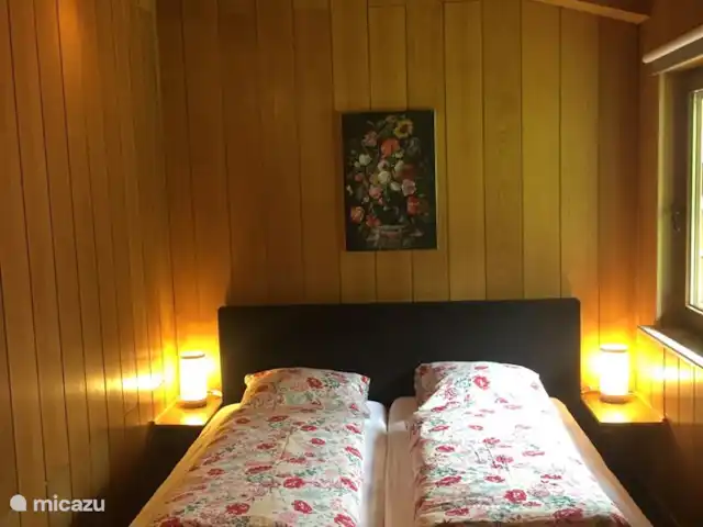 De Marke en Alemania, Baja Sajonia, Uelsen - cabaña de madera