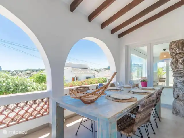 Villa Carolima | Espagne, Costa Blanca, Benissa - villa Salle à manger couverte